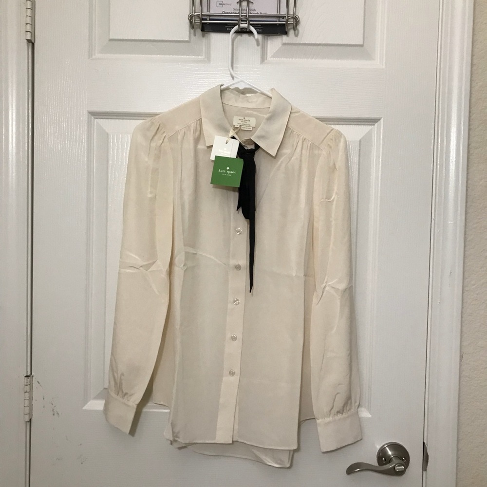 Kate Spade silk shirt